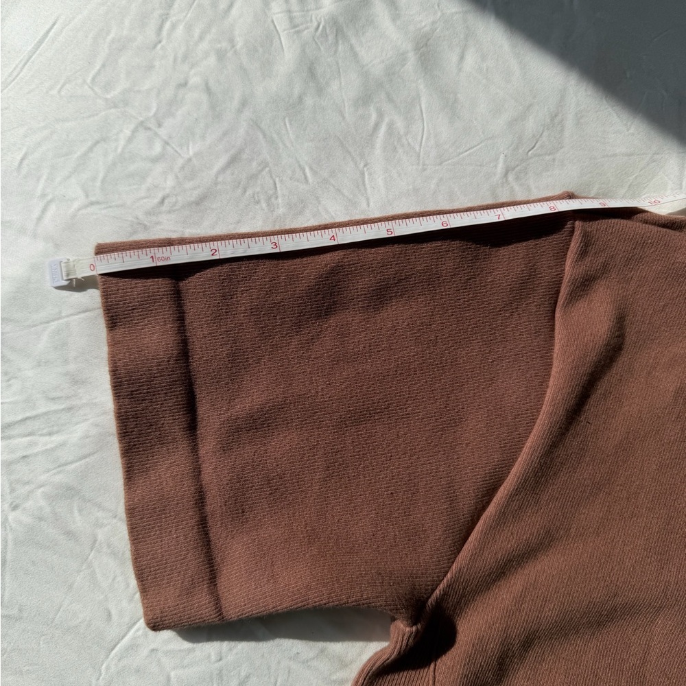 NEW Everlane ribbed cropped workout top - Picture 9 of 11
